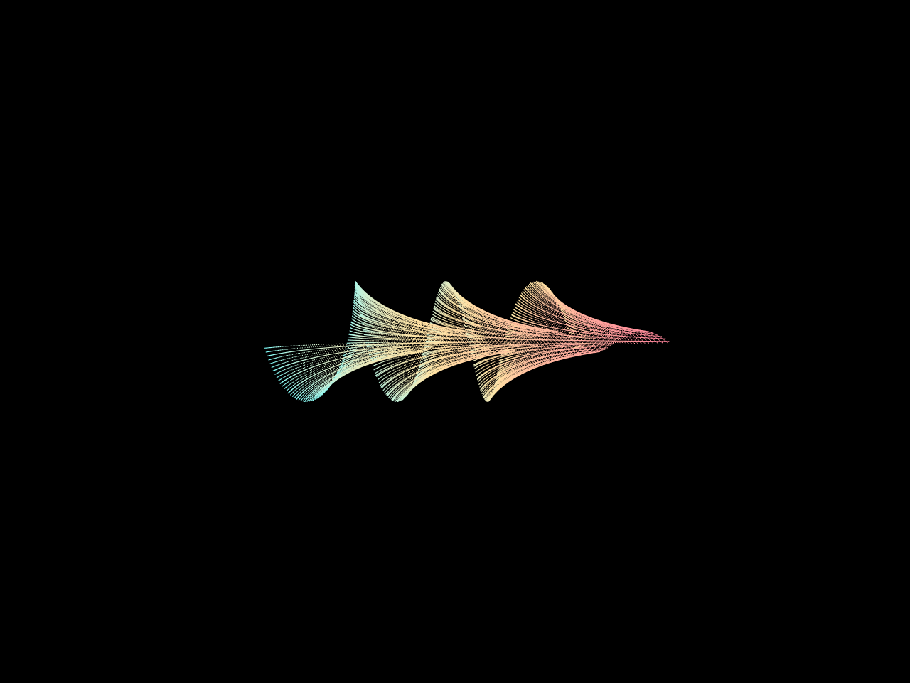 Dini's Surface — Classical Chaos