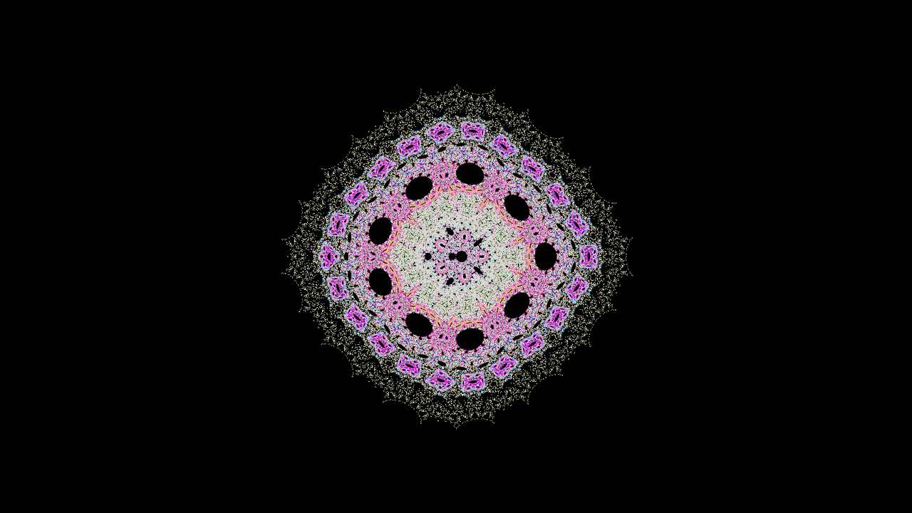 Hopalong Attractor Positive — Classical Chaos